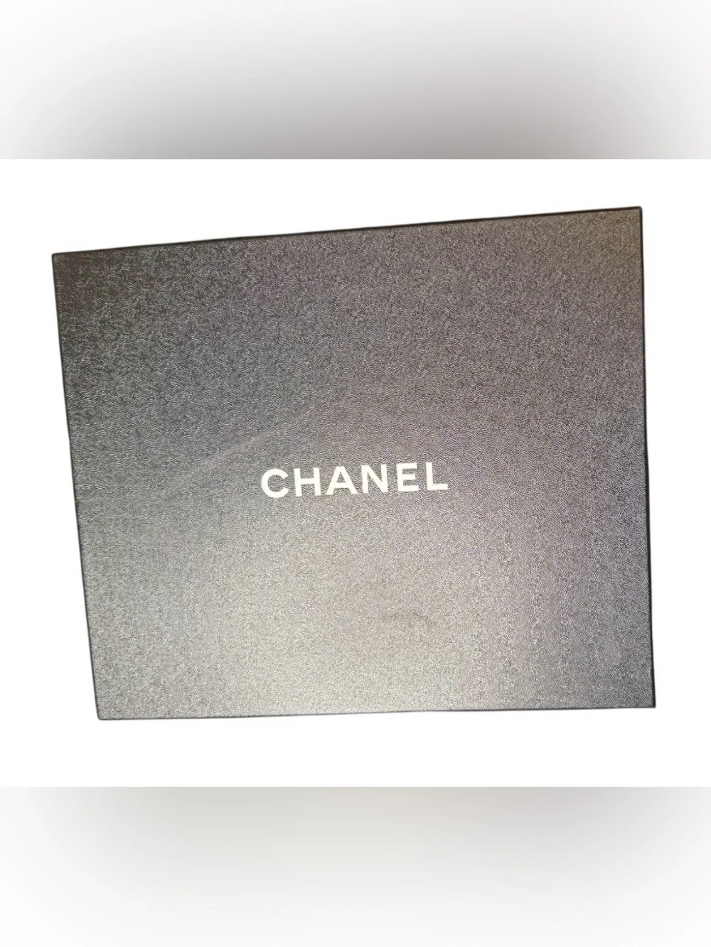 CHANEL Black Empty Shoe and Gift Box